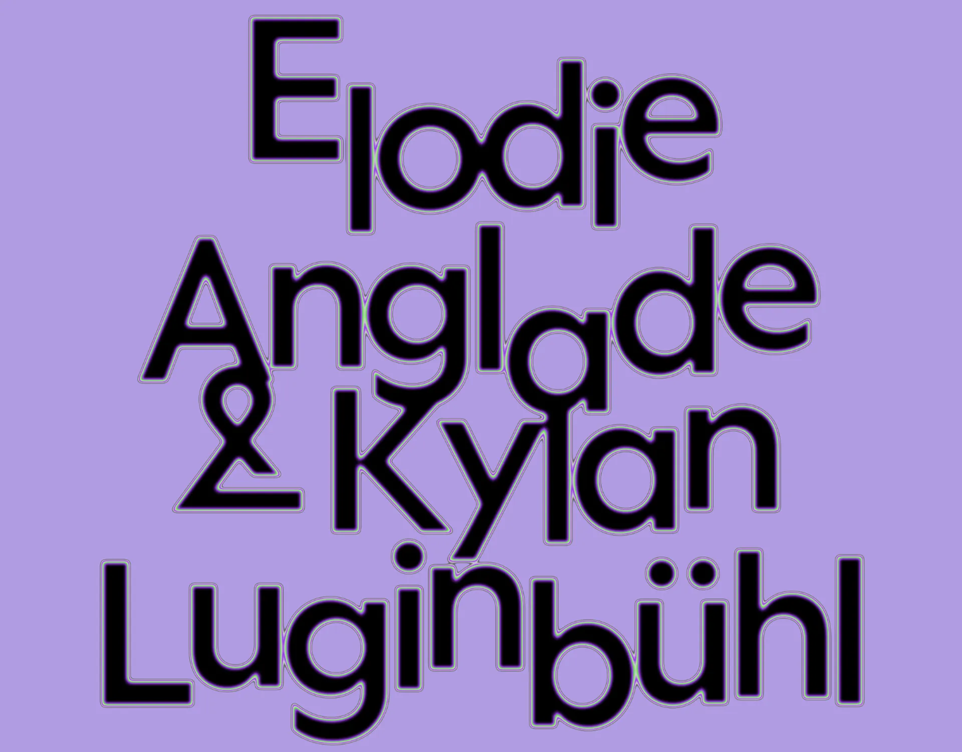 Elodie and Kylan
